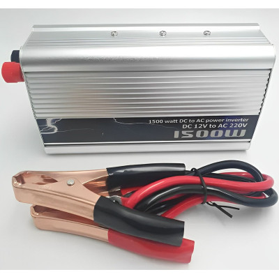 Інвертор автоперетворювач напруги 12-220 в 1500 Вт і USB-виходом 12 V 220 V 1500 W Power Inverter