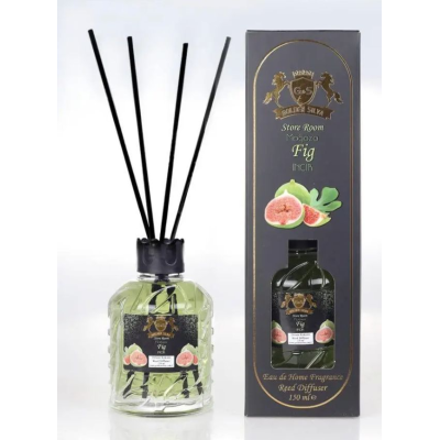 Аромадиффузор для дома Инжир Golden Silva Reed Diffuser, 150 ml