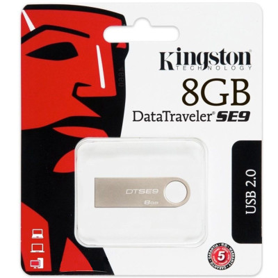 USB-флешнакопитель карта памяти Kingston DataTraveler SE9 8Gb