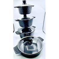 Набор кастрюль Top Kitchen гранитное покрытие TK-00032 8 предметов