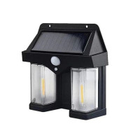 Фонарь на солнечной батарее с датчиком движения Solar Wall Lamp COBA CB-228 Фонарь на солнечной батарее с датчиком движения Solar Wall Lamp COBA CB-228