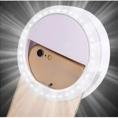 ОЧЕНКО! Селфи кольцо Selfie Ring Light RK12, вспышка-подсветка (Плохая упаковка 669)