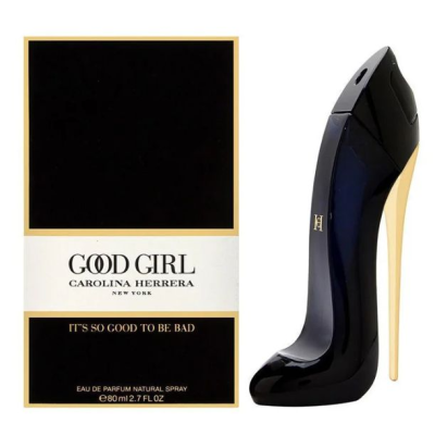 Жіночі духи Carolina Herrera God Girl 80ml біла,чорна туфелька