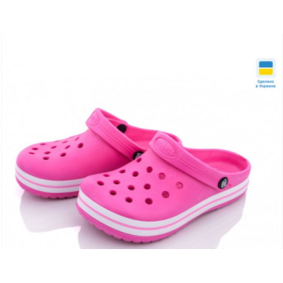 Жіночі капці CROCS, Рожеві