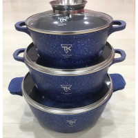 Набір каструль із гранітним покриттям Top Kitchen TK00021