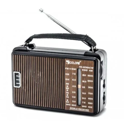 Радиоприемник Golon RX-608ACW AM/FM/TV/SW1-2 5-минутный