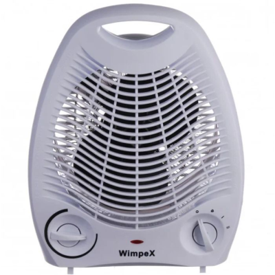 Компактний тепловентилятор електричний нагрівач Wimpex WX-424 2000W. Найкраща ЦЕНА