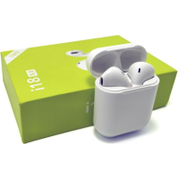 Бездротові білі сенсорні Bluetooth-навушники I18 Airpods