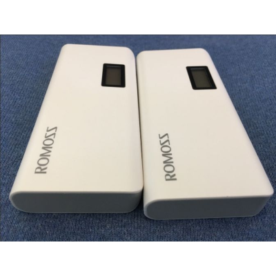 Power Bank Romoss Sense 4 Plus LCD 30000mAh, повербанк с экраном, мощный портативный аккумулятор