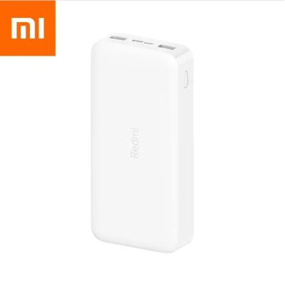 Универсальная мобильная батарея Xiaomi Redmi Power Bank 20000 mAh Micro-USB/USB-C (2USB) White