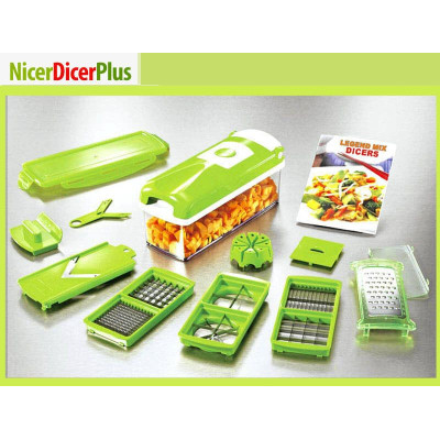 Овощерезка Найсер Дайсер, Nicer Dicer Plus измельчитель аналог с книгой рецептов