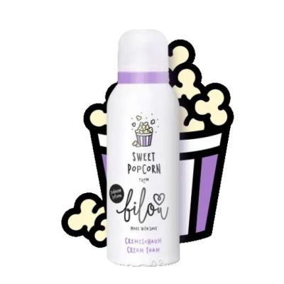 Лосьйон-Пінка для тіла Bilou Sweet Popcorn 150 ml , солодкий попкорн,оригинал