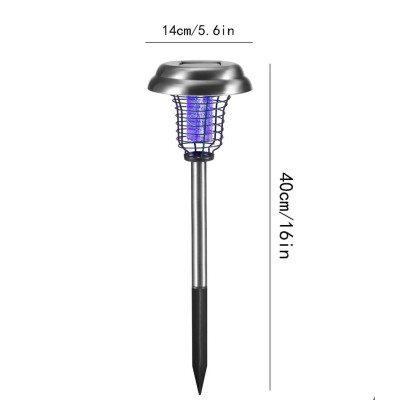 Лампа LED/UV проти комах на сонячній батареї